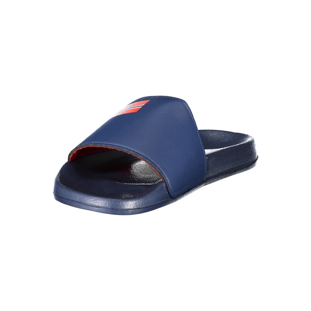 Blue Plastic Men Sandal