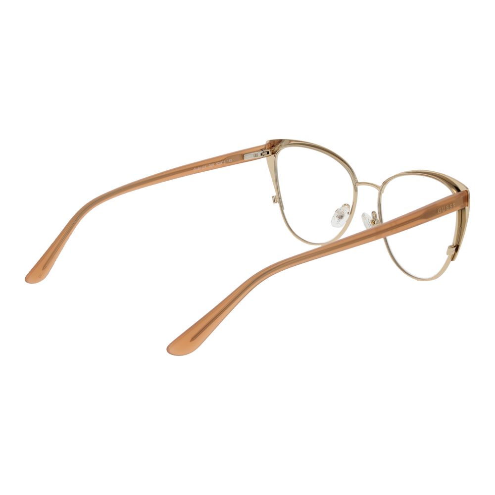 Gold Women Glasses Frame