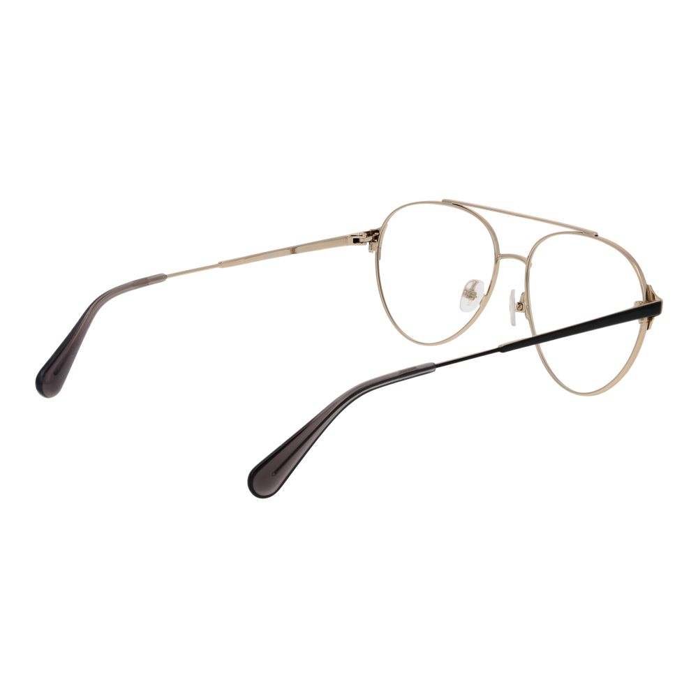 Gold Women Glasses Frame