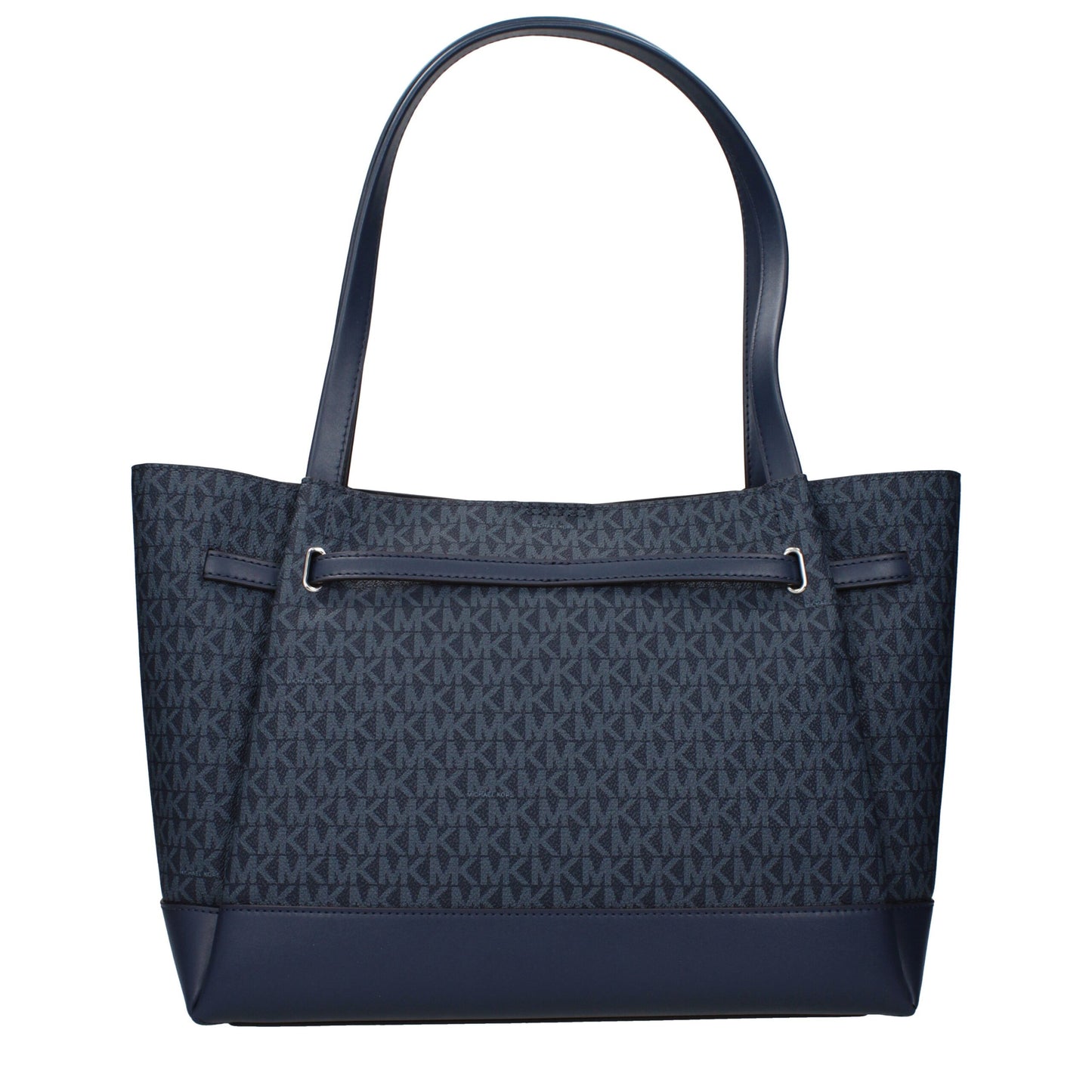 Blue Fabric Shoulder Bags