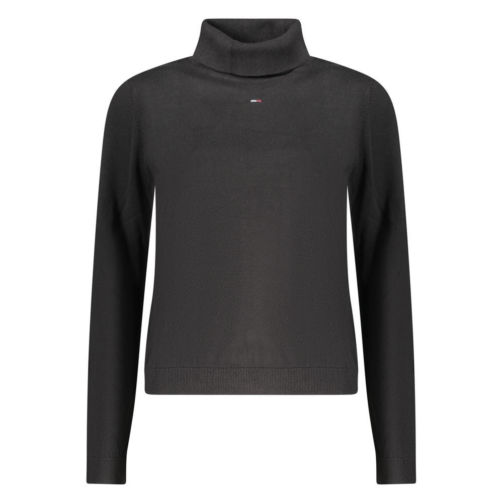 Black Cotton Sweater