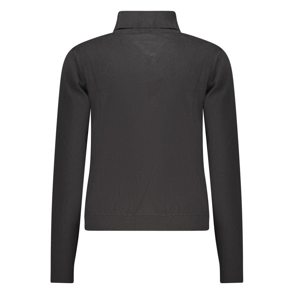 Black Cotton Sweater