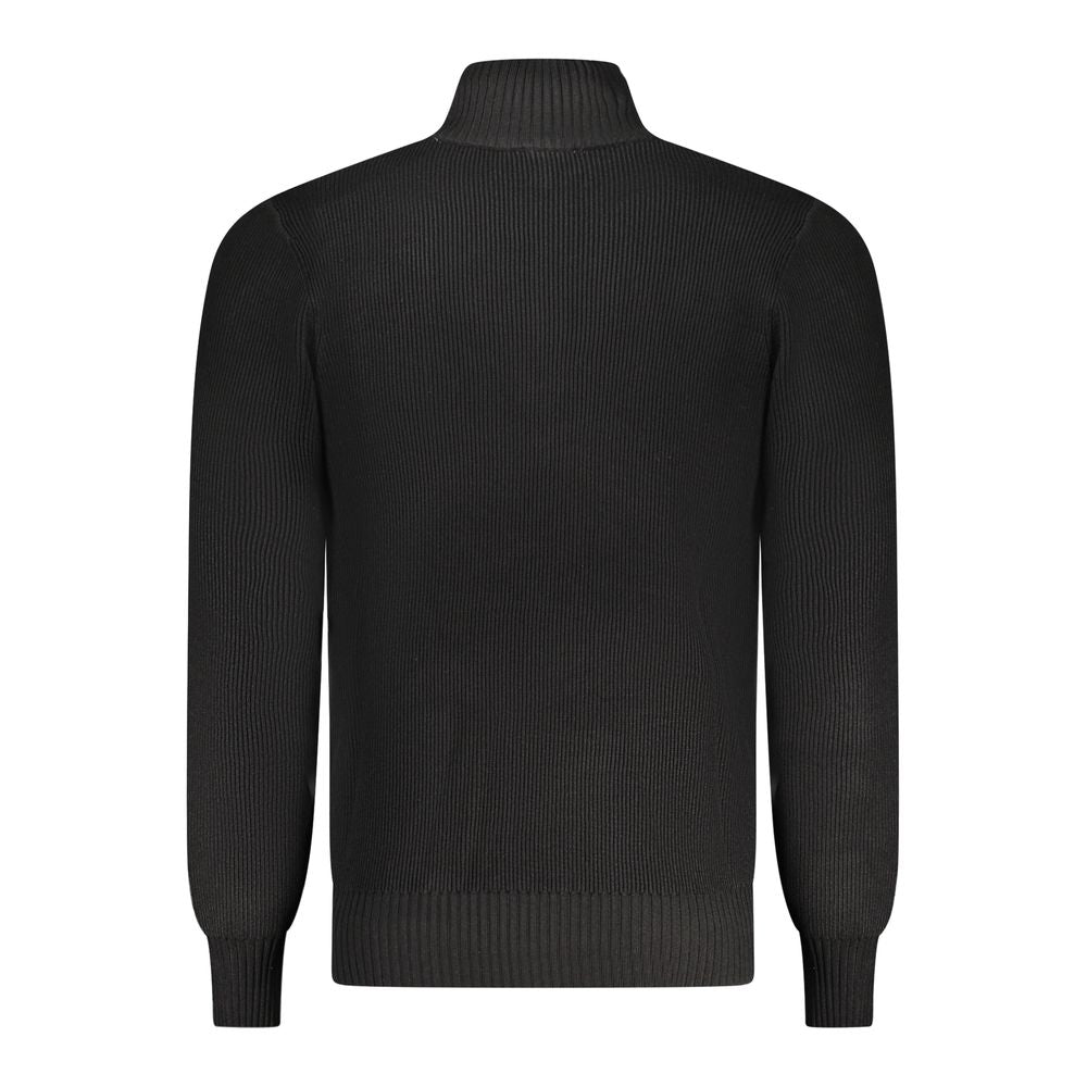 Black Nylon Sweater