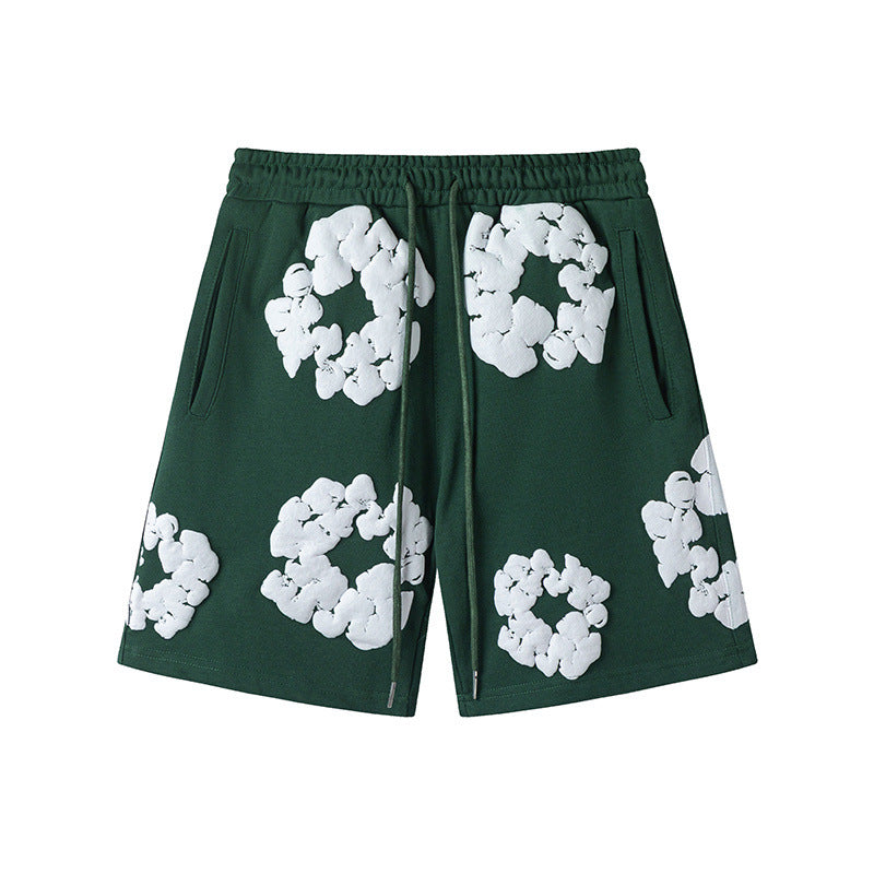 Foamed printed sweatshirts, hoodies and sweatpants