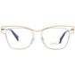 Gold Women Glasses Frame