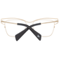 Gold Women Glasses Frame