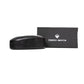 Black Metallic Fibre Men Sunglass