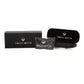 Black Metallic Fibre Men Sunglass