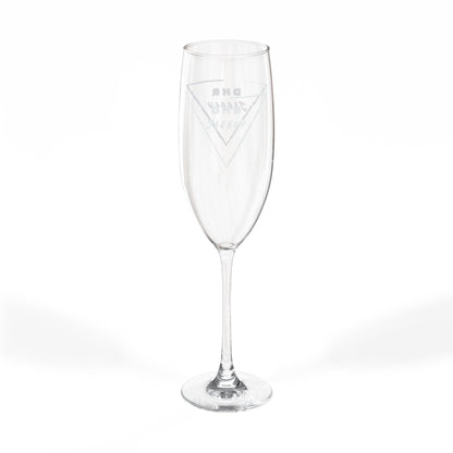 Champagne Glass, 8oz (DHR Engraving)
