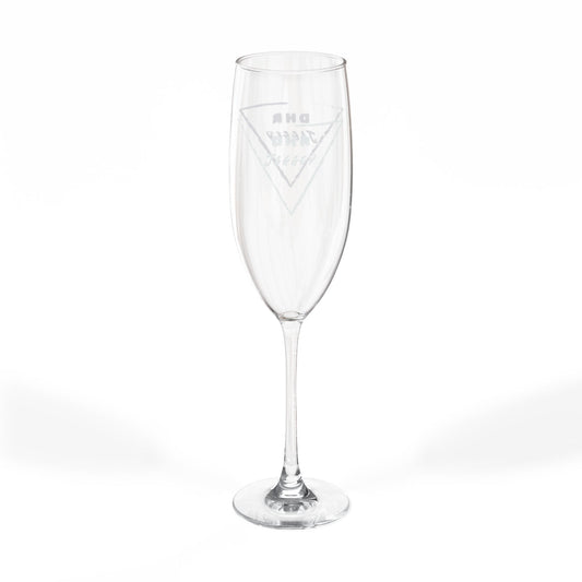 Champagne Glass, 8oz (DHR Engraving)