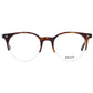 Brown Unisex Glasses Frame