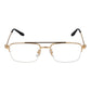 Gold Men Glasses Frame