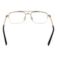 Gold Men Glasses Frame