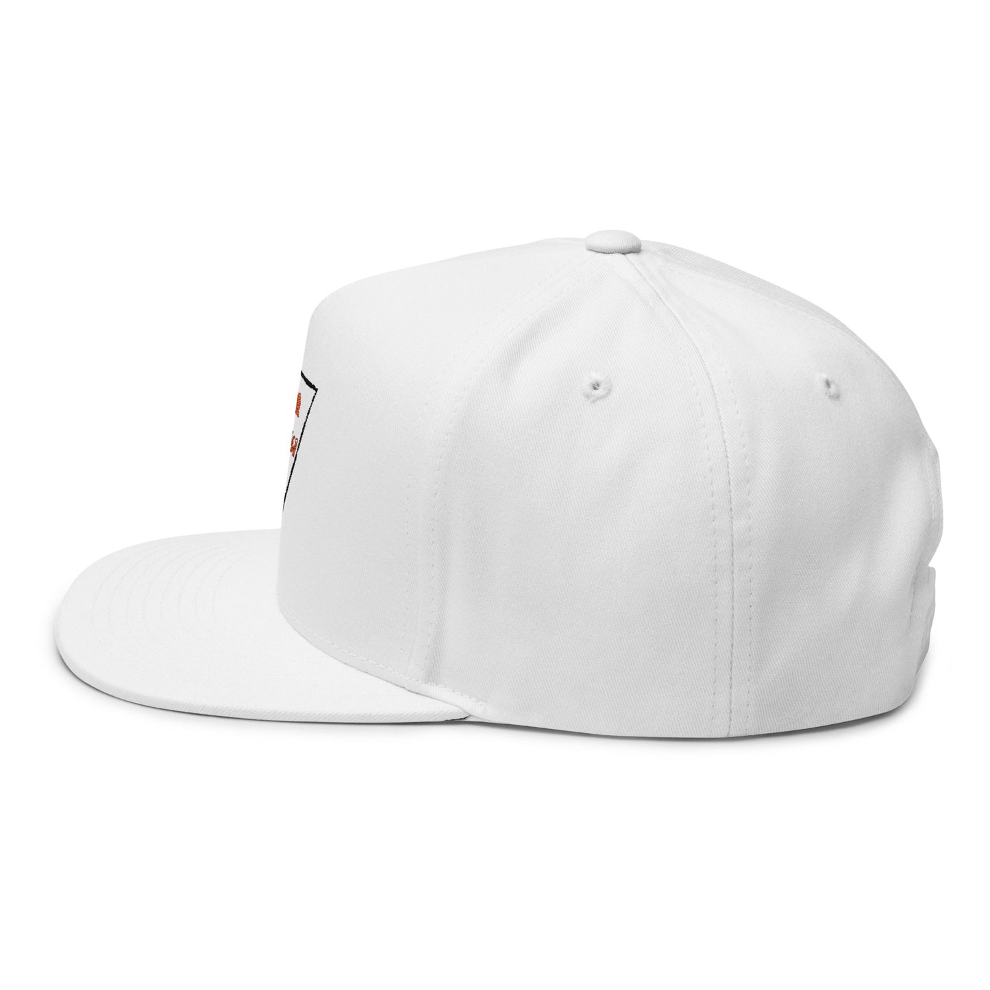 Embroidered Flat Bill Cap - DHR Jagged