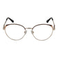 Gold Women Glasses Frame