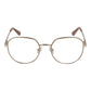 Gold Women Glasses Frame