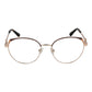 Gold Women Glasses Frame