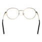Gold Women Glasses Frame