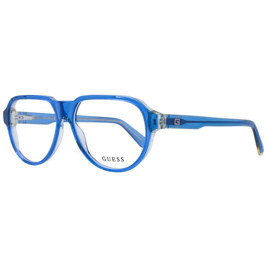 Blue Men Glasses Frame