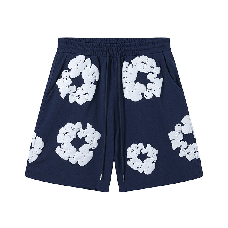 Foamed printed sweatshirts, hoodies and sweatpants