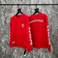 Chrome Heart Kro 伈 collection of high-quality double-yarn pure cotton printed long-sleeved T-shirts