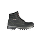 Black Polyester Men Boot