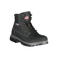 Black Polyester Men Boot