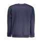 Blue Cotton Men Sweater