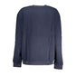 Blue Cotton Women Sweater