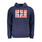 Blue Cotton Men Sweater