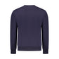 Blue Cotton Men Sweater