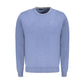 Blue Cotton Men Sweater