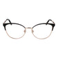Gold Women Glasses Frame