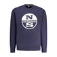 Blue Cotton Men Sweatshirt