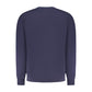 Blue Cotton Men Sweatshirt