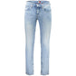 Blue Cotton Men Jeans