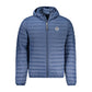 Blue Polyamide Men Jacket