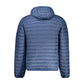 Blue Polyamide Men Jacket