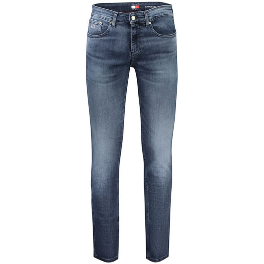 Blue Cotton Men Jeans