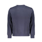 Blue Cotton Men Sweater