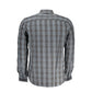 Brown Cotton Men Shirt