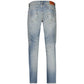 Blue Cotton Men Jeans