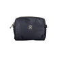 Blue Polyester Handbag