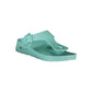 Blue Plastic Women Sandal