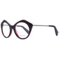 Burgundy Unisex Glasses Frame