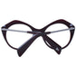 Burgundy Unisex Glasses Frame