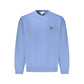 Blue Cotton Men Sweater