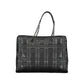 Black Polyester Handbag