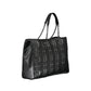 Black Polyester Handbag
