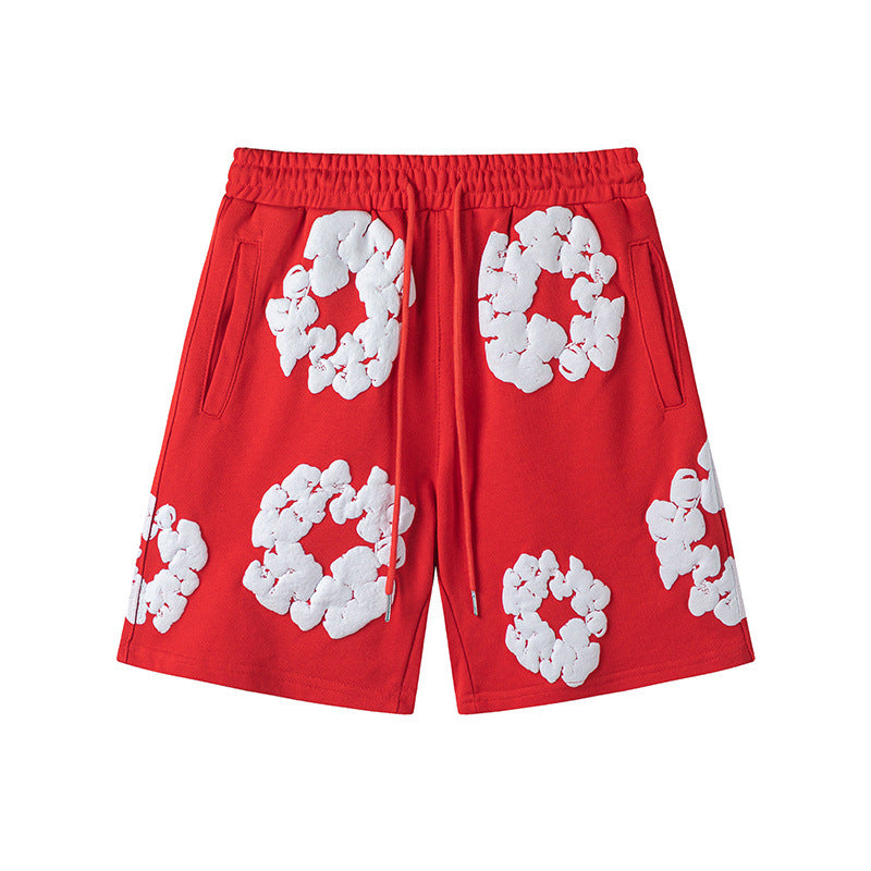 Foamed printed sweatshirts, hoodies and sweatpants